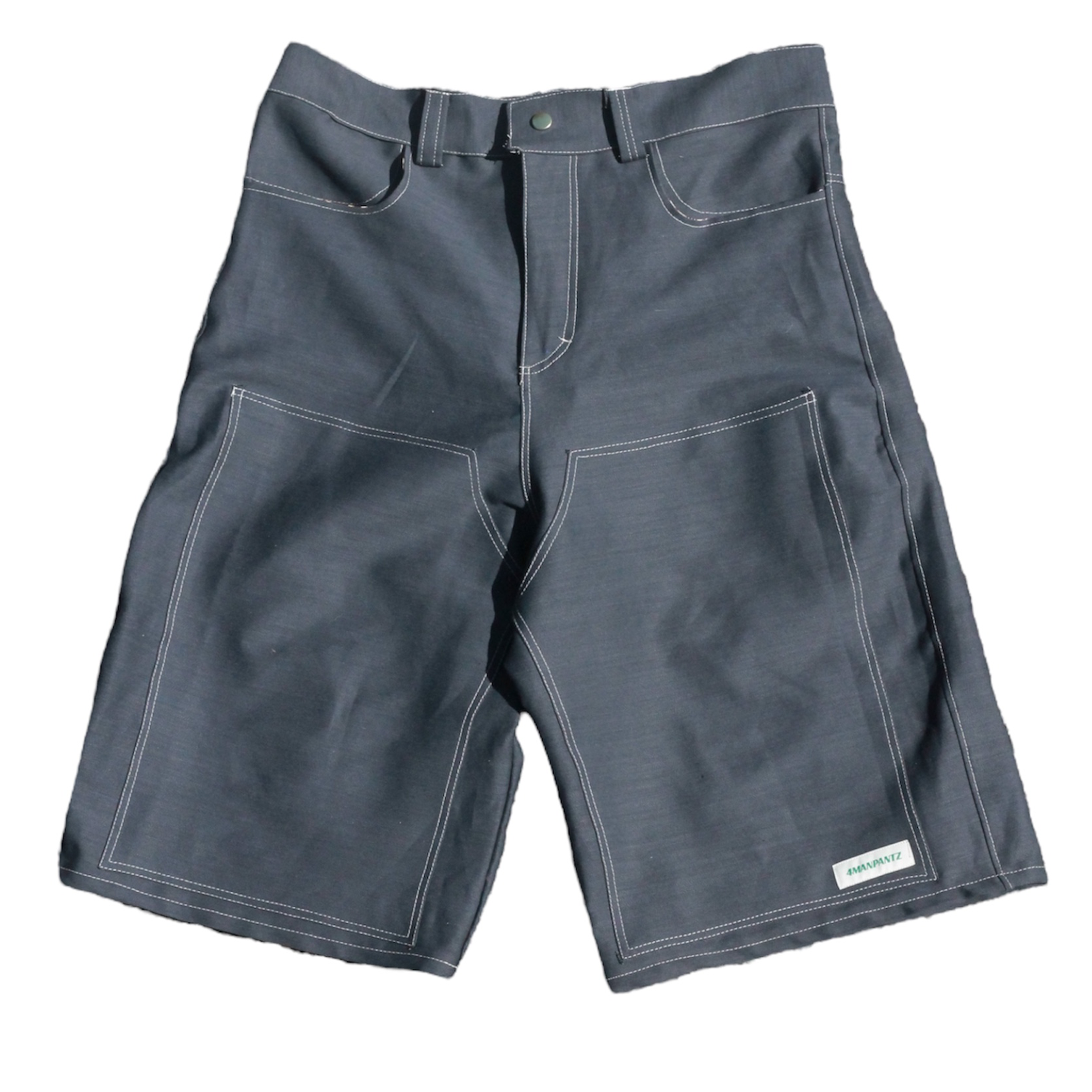 Dark Grey Contrast Jorts