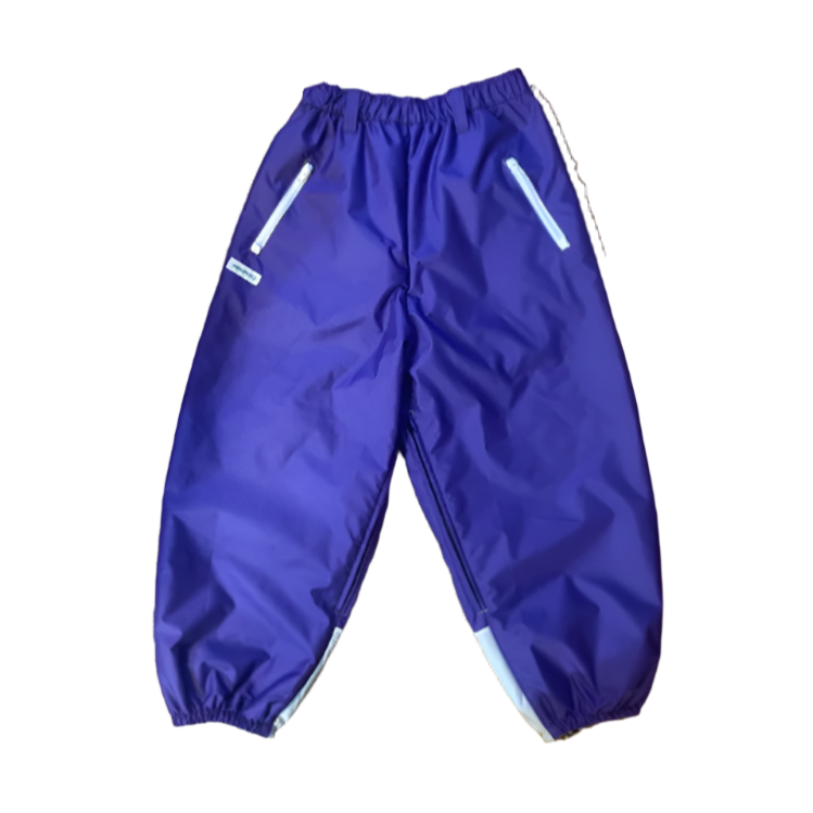 1/1 Purple and white insulated snowpants