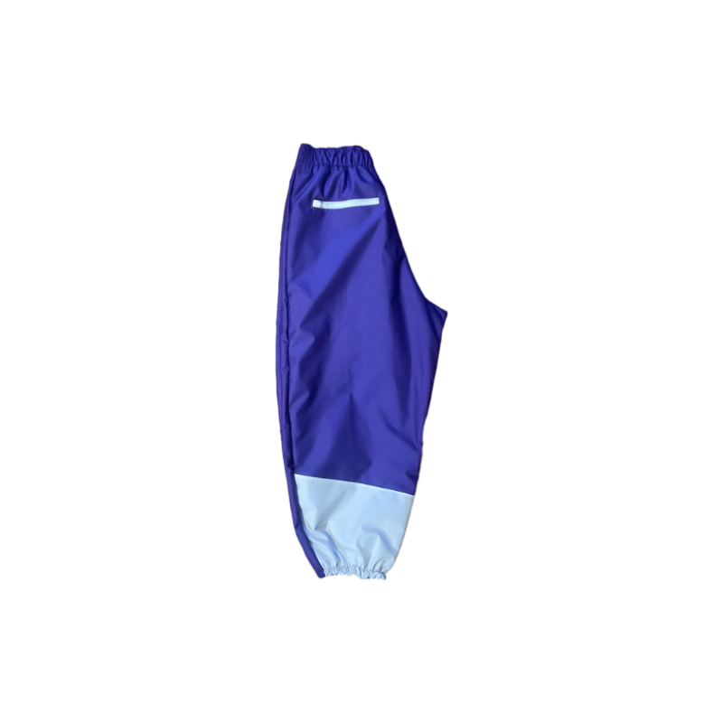 1/1 Purple and white insulated snowpants
