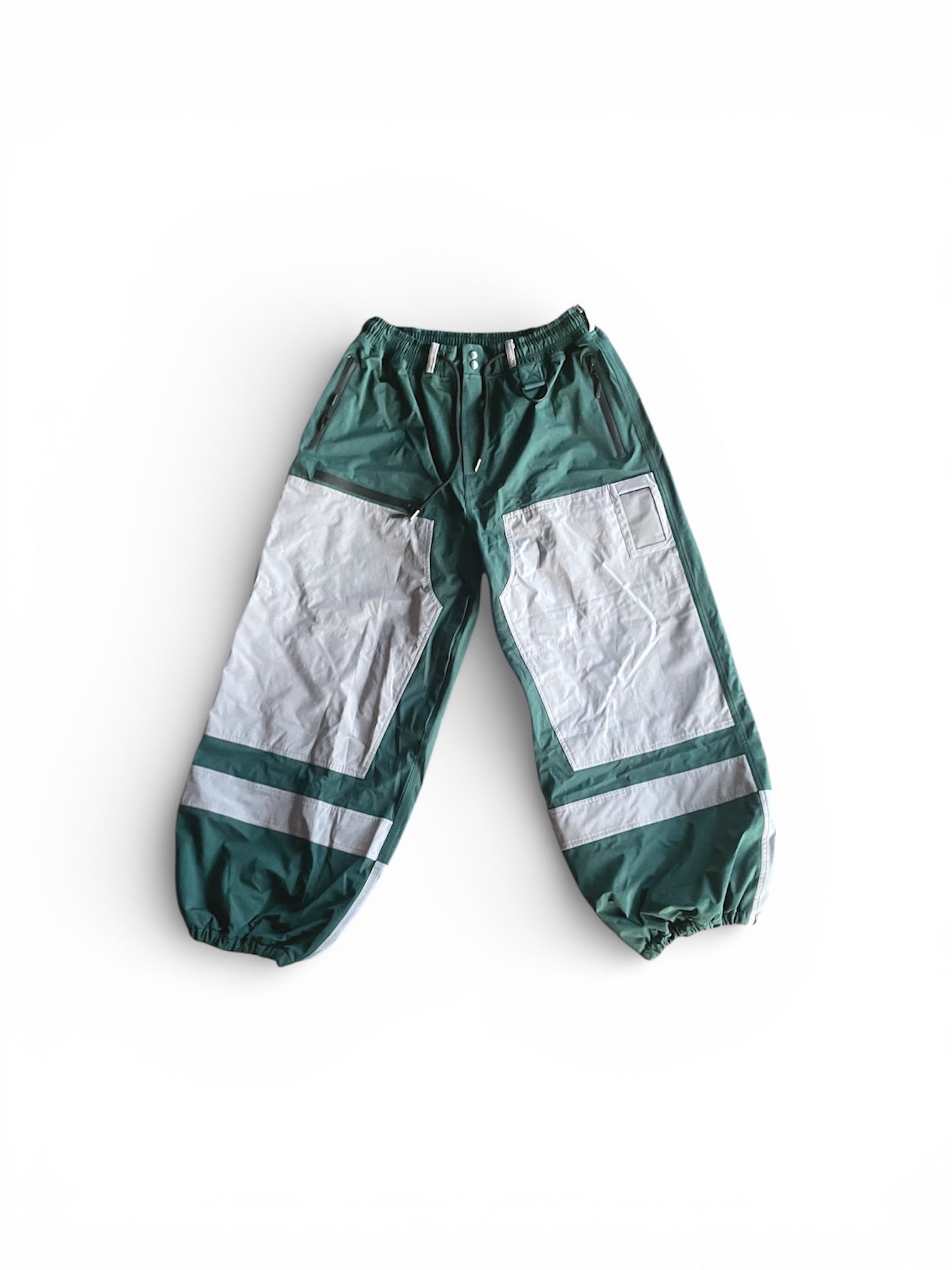 V1 Double Knee - Green/Grey