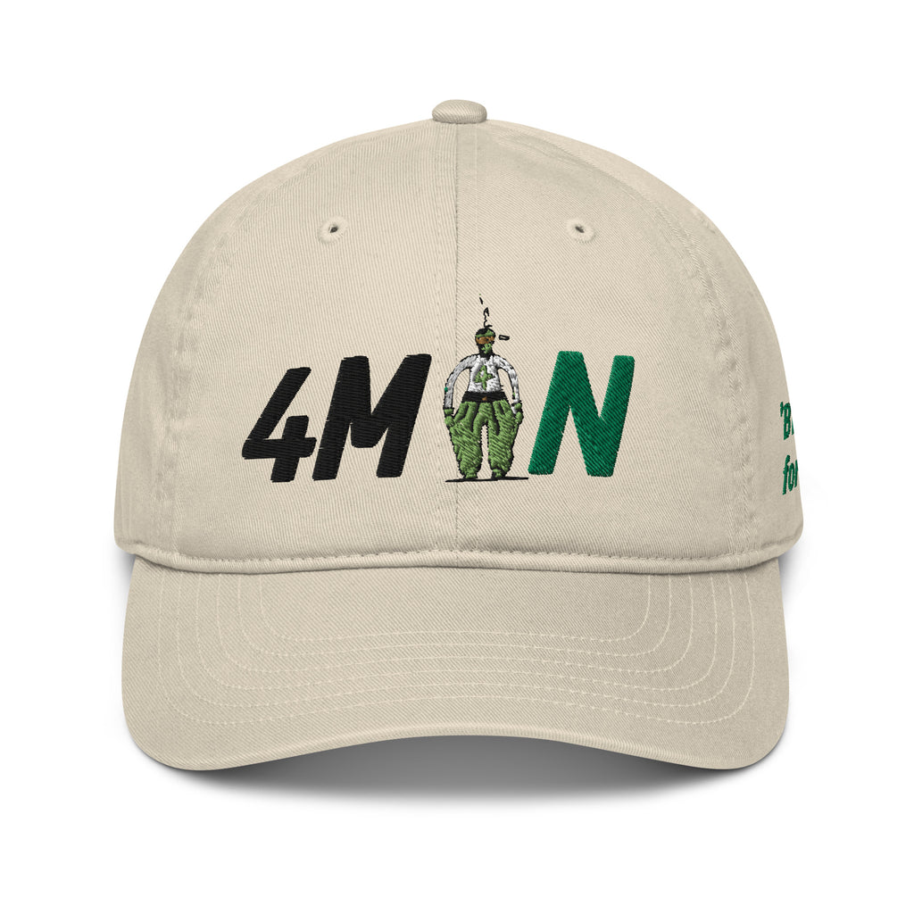 'Big enough for 4 people' Logo Brimmed Hat